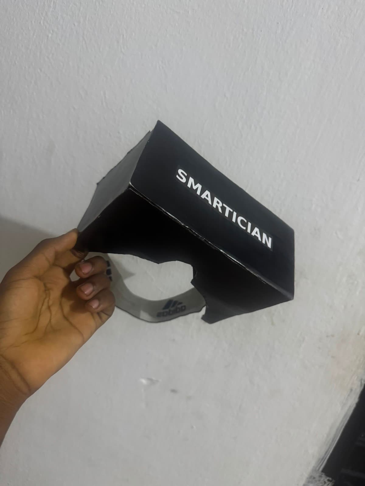 DIY VR Headset — Bi-convex lenses, adjustable spacing, a phone and cardboard.